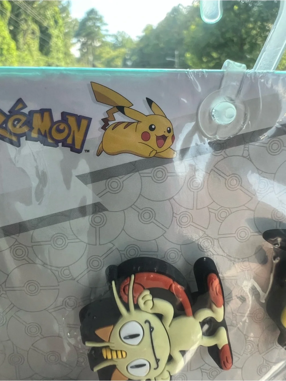 Pokemon Crocs Jibbitz Pikachu & Friends Purple/Yellow Charm Set 4-pack